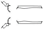 Rocker Panel Kit pattern for the 2024 Ferrari Portofino M
