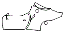 Door and Rear Fender Kit pattern for the 2026 Ferrari 296 GTB