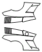 Rear Fender Kit pattern for the 2006 Lamborghini Gallardo