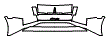 Rear Bumper Kit pattern for the 2014 Lamborghini Gallardo