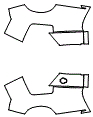 Rear Fender Kit pattern for the 2010 Lamborghini Murcielago