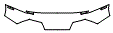Bumper Kit pattern for the 2010 Lamborghini Murcielago