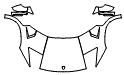 Full Hood, Fender and Mirror Kit pattern for the 2010 Lamborghini Murcielago