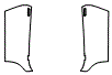 Door Kit pattern for the 2010 Lamborghini Murcielago