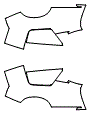 Rear Fender Kit pattern for the 2010 Lamborghini Murcielago