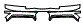 Rear Bumper Kit pattern for the 2010 Lamborghini Murcielago