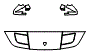 Hood, Fender and Mirror Kit pattern for the 1995 Lamborghini Diablo