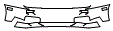 Bumper Kit pattern for the 1995 Lamborghini Diablo