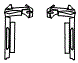 Door Sill Kit pattern for the 2024 Lamborghini Countach