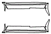 Rocker Panel Kit pattern for the 2024 Lamborghini Countach