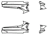 Rocker Panel Kit pattern for the 2023 Lamborghini Aventador