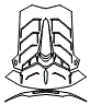 Trunk Lid Kit pattern for the 2023 Lamborghini Aventador