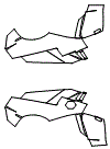 Rear Fender Kit pattern for the 2013 Lamborghini Aventador