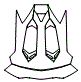 Trunk Lid Kit pattern for the 2021 Lamborghini Aventador S