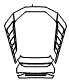 Engine Cover Kit pattern for the 2020 Lamborghini Huracan