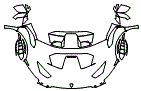 Full Hood, Fender and Mirror Kit pattern for the 2024 Lamborghini Huracan