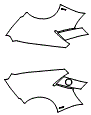 Rear Fender Kit pattern for the 2015 Lamborghini Huracan