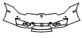 Bumper Kit pattern for the 2017 Lamborghini Huracan