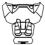 Trunk Lid Kit pattern for the 2017 Lamborghini Huracan