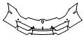 Bumper Kit pattern for the 2017 Lamborghini Huracan