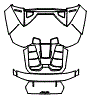 Trunk Lid Kit pattern for the 2017 Lamborghini Huracan