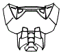 Trunk Lid Kit pattern for the 2018 Lamborghini Huracan