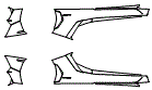 Rocker Panel Kit pattern for the 2017 Lamborghini Aventador
