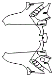 Rear Fender Kit pattern for the 2018 Lamborghini Centenario