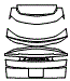 Trunk Lid Kit pattern for the 2020 Lamborghini Urus