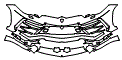 Bumper Kit pattern for the 2020 Lamborghini Urus