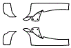 Rocker Panel Kit pattern for the 2006 Lotus Exige