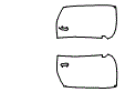Door Kit pattern for the 2022 Lotus Evora