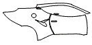 Door and Rear Fender Kit pattern for the 2023 Lotus Emira