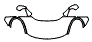 Hood, Fender and Mirror Kit pattern for the 2005 Shelby Series 1