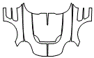 Full Hood and Fender Kit pattern for the 2005 Shelby Series 1