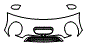 Hood and Mirror Kit pattern for the 2005 MINI Cooper