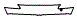 Rear Bumper Kit pattern for the 2006 MINI Cooper