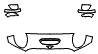 Hood and Mirror Kit pattern for the 2024 MINI Clubman