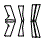 C-Post, D-Pillar and B-Pillar Kit pattern for the 2024 MINI Clubman