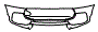 Bumper Kit pattern for the 2016 MINI Clubman