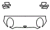 Hood and Mirror Kit pattern for the 2020 MINI Clubman