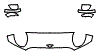 Hood and Mirror Kit pattern for the 2020 MINI Clubman
