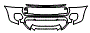 Bumper Kit pattern for the 2018 MINI Cooper