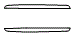Rocker Panel Kit pattern for the 2024 MINI Cooper