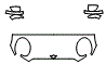 Hood and Mirror Kit pattern for the 2020 MINI Cooper