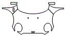 Full Hood, Fender and Mirror Kit pattern for the 2015 MINI Cooper