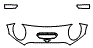 Hood and Mirror Kit pattern for the 2021 MINI Cooper