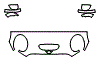 Hood and Mirror Kit pattern for the 2020 MINI Cooper