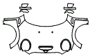 Full Fender, Full Hood and Mirror Kit pattern for the 2021 MINI Cooper