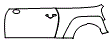 Door and Rear Fender Kit pattern for the 2021 MINI Cooper